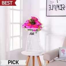 꽃꽂이 수반 스탠딩 수반 바구니 베이스 28x60cm 대형 수반 픽앤코401