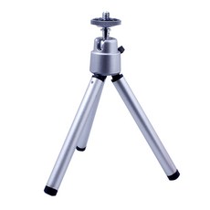 미니 삼각대 2단 실버 핸드폰 트라이포드, 2단미니삼각대(실버)파격가, 1개
