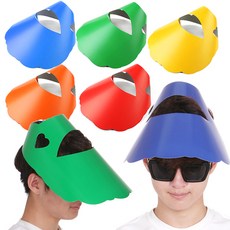 응원 종이 모자 50개 야구장 일회용 썬캡 도구 용품, 그린