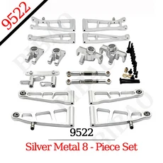 9522PRO 충격 흡수 장치 원격 제어 스티어링 컵 드라이브 샤프트 리시버 타이어 베어링 서보 디퍼렌셜 9522, 36 Silver 8-piece set