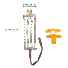 스노우체인전문 스노우 체인 균형 디자인 내마모성 패드 트럭 자동차 타이어 아이스 겨울 안전 SUV 휠 스트, 02 Assorted Color