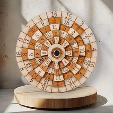 나무 입체 퍼즐 두뇌 지능 IQ 테스트 개발 훈련 놀이 게임 집중력훈련, 넘버 애더스 50 벽돌 15cm