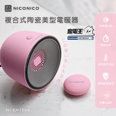 NICONICO 多功能陶瓷美型電暖器 NI-EH1009