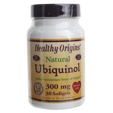 Healthy Origins 輔酶Q10無麩質無糖軟膠囊 300mg, 30顆, 1罐
