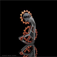 SLF EVO Speed System 加大導輪 適用於SHIMANO 8100 9200, 橘色, 1個