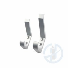2단옷걸이 벽고정후크 다용도걸이, 1.소