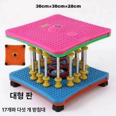 트위스터 운동기구 옆구리 운동 뱃살 빼는 실내 스트레칭, 1개, 17곡 대형 패널 5개 받침대