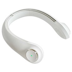 올레이크스 넥밴드형 선풍기 OLK-F12A, 화이트