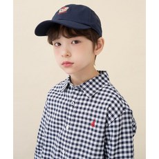빈폴 키즈 곰돌이 자수 볼캡 모자 네이비 BI618BU01R