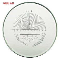 루모 돋보기 휴대용 10배율 확대경 스케일루페 루뻬 흰색, 2. 검은 색