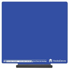 HzdaDeve H2D 콤보/H2S 콤보 저온 콜드 빌드 플레이트 355x346.5MM 양면 부드러운 보드 시트 베드 PEI 플랫폼 Bambu Lab 3D 프린터용 업그레이드, Flsun SR-블랙용, 5M Pro/AD 5X