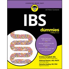 (영문도서) Ibs for Dummies Paperback, English, 9781394289455