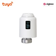 Tuya 스마트 온도 조절 라디에이터 밸브 Wifi TRV 헤드 컨트롤러 Alexa Google 홈, 05 TRV602-Zigbee