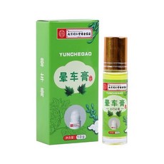 南京同仁堂綠金家園 暈車膏滾珠棒 薄荷精油 清涼提神, 1個, 暈車膏-1入