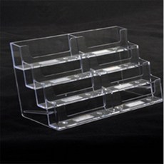 모두다모아 명함 8단꽂이 196x102x85mm 명함거치대8단 아크릴명함꽂이