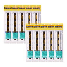 키모니 하이소프트 EX 오버그립 KGT100, 화이트, 10개