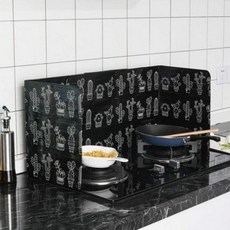 가림막 기름방지판 집들이선물 기름튐방지 렌지가드, 1개