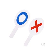 다다둘스토어 OX팻말 OX퀴즈, 1개, 1p