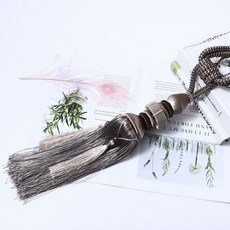 공급 공급 로켓볼 커튼 스트랩 이삭 스트랩 유럽식 커튼 걸이 볼, 그레이 커피, 1개
