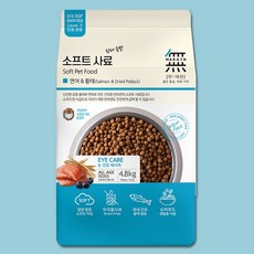 무마진 전연령 강아지 소프트사료, 연어+황태, 4.8kg, 1개