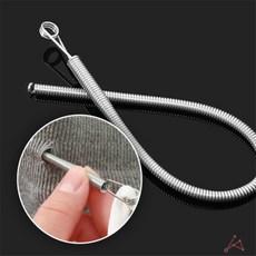 더정오마켓 바지 고무줄 꿰기 스프링 바지고무줄끼우개, 1개, one