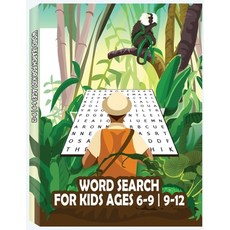 Word Search for Kids: 100 Educational and Fun Word Search Puzzles To Keep Your Child Entertained For... Paperback, Pro Only1million, English, 9783700512349