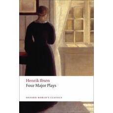 (영문도서) Four Major Plays: A Doll's House/Ghosts/Hedda Gabler/The Master Builder Paperback, Oxford University Press, USA, English, 9780199536191