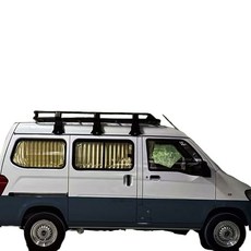 다마스 차량용 후방 밴 뒷문 사다리 간편설치 트럭 경차 발판 안전 튜닝, 1. 펀칭 없음, 검은색 비닐 사이드 텐트 2x3미터