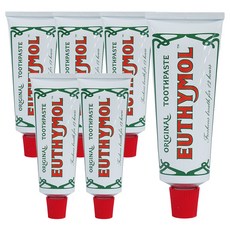 英國EUTHYMOL經典原味牙膏, 75ml, 6個