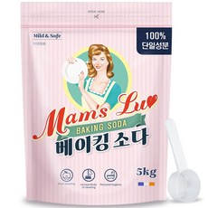 맘스럽 베이킹소다 파우치 프렌치 프리미엄, 5kg, 1개