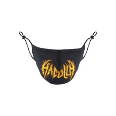 하쿨라 로고 자수 마스크