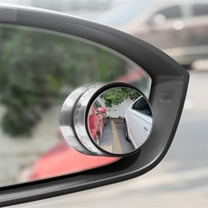 올샵 흡착식 사이드 미러 보조거울 사이드미러 광각, 02흡착보조-화이트