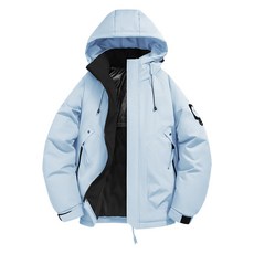 石墨烯保暖外套 - 戶外衝鋒登山外套 加絨連帽防寒外套