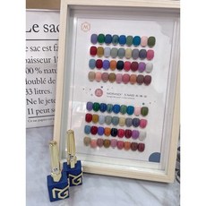 愛美佳 莫蘭迪色 甲油膠 36色套組, 1個, 莫蘭迪甲油膠_36色套組贈色卡