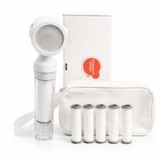 홈브릿지 여행용 샤워기 세트 필터 총 1+ 5개 포함 + 휴대용 파우치