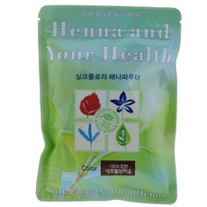 플로라 실크헤나 파우더 인도전통헤나 100g, 1개, 천연100% 네추럴브라운