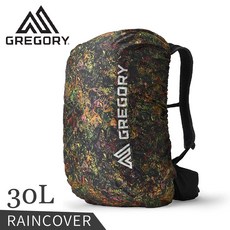 GREGORY 30L 防水雨罩《熱帶雨林》背包套, 1個, OS