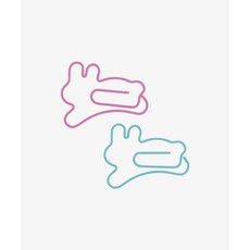 NewJeans Bunnies Club MD 週邊商品, 1個, 05.兔子迴紋針組