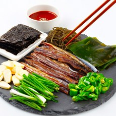 [산지직송] 포항 구룡포 최상품 완전손질 과메기 진공포장 야채세트, 1개, 5미 10쪽