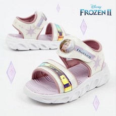 비브랜드 겨울왕국2 라이팅 스노우 샌들 38000 D2