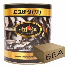 대화 표고버섯채 2.84kg, 6개