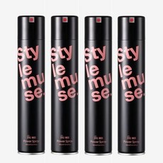 ATS 스타일뮤즈 파워스프레이 300ml 4개세트 강력한 세팅력 깨끗한 세정, 1개
