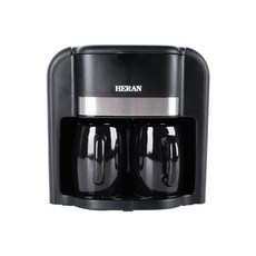 HERAN 禾聯 雙杯滴漏式咖啡機, 深色, HCM-03HZ010