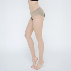 유유골프 스타킹 40D 힙업+UV차단 (발고리형), 발고리 밑트임 커피, 1개
