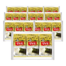 광천김 3대째 달인 재래 도시락김 27봉, 27개, 4g