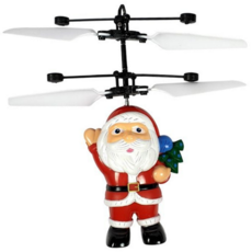 산타 드론 어린이 적외선 비행 크리스마스 드론 장난감 플라스틱 움직이는 헬리콥터 충전 유아 무선 센서