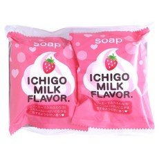 Pelican 딸기 우유 플레이버 솝 2개입, 160g, 1개