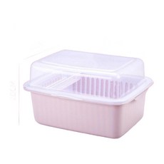 LWWYAREA 兒童餐具奶瓶收納箱 嬰兒用品防塵帶蓋輔食盒, 持續 - 直降特惠升級版 - 收藏優先發貨 北歐粉 小號 嶽東 升級款使用者甄選 - 驚喜滿滿, 持續 - 直降特惠升級版 - 收藏優先發貨 北歐粉 小號 嶽東 升級款使用者甄選 - 驚喜滿滿
