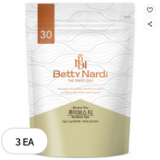 베티나르디 루이보스 티백, 1.2g, 30개입, 3개