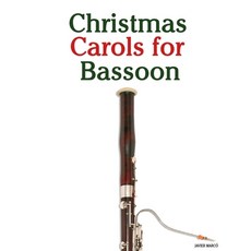 (英文圖書)Christmas Carols for Bassoon 平裝版, Marco Musica, 英文